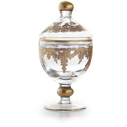 Baroque Gold Canister with Lid - Maison de Kristine