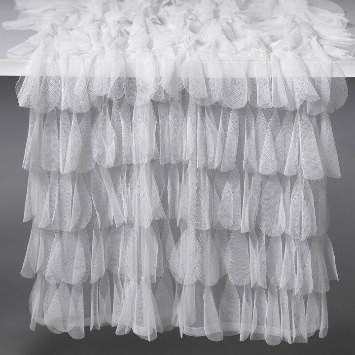 Couture Dreams Gorgeous Chichi Table Runner/Decorative Tie - Ivory - Maison de Kristine
