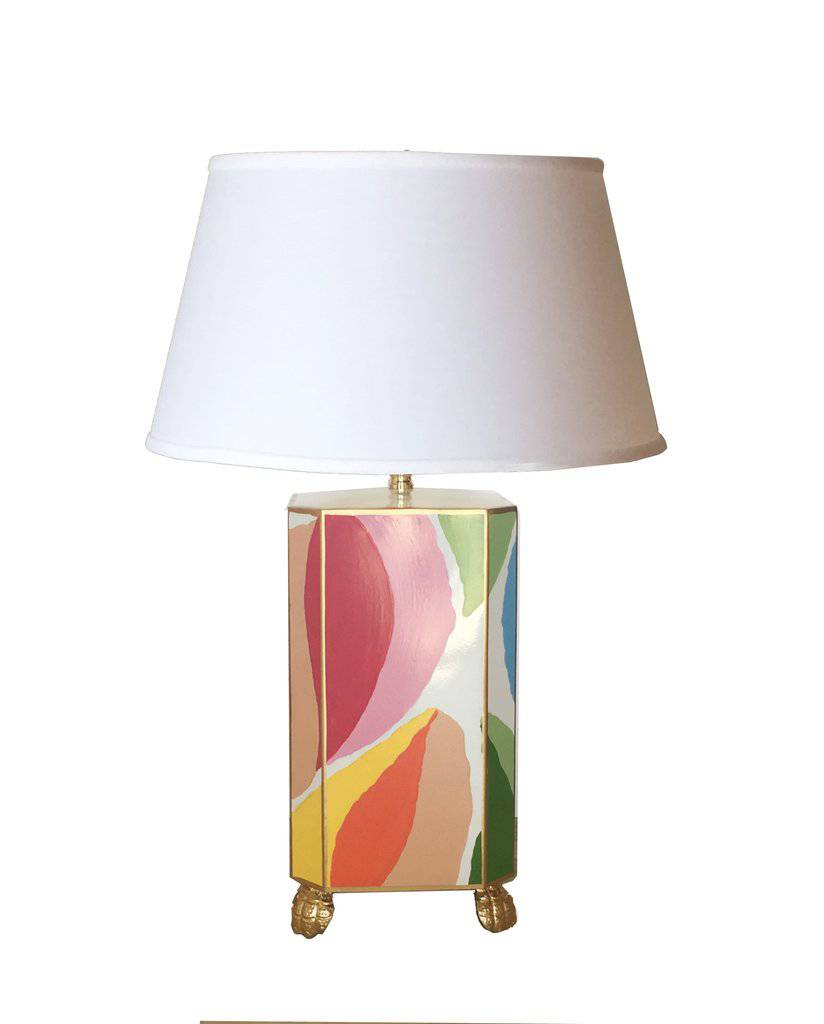 Modern Art Table Lamp with Shade - Maison de Kristine