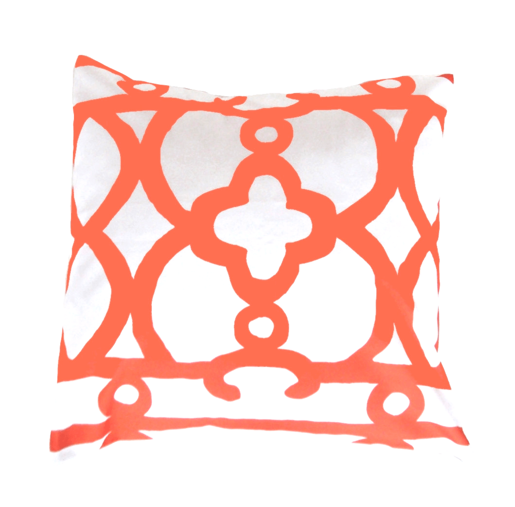 Orange Ming 22" Pillow By Dana Gibson - Maison de Kristine