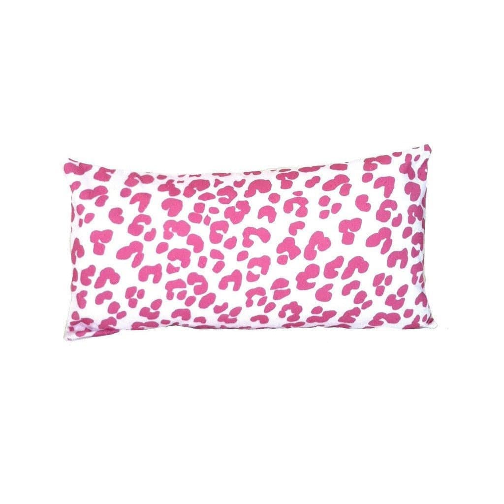 Pink Ocelot Lumbar Pillow By Dana Gibson - Maison de Kristine
