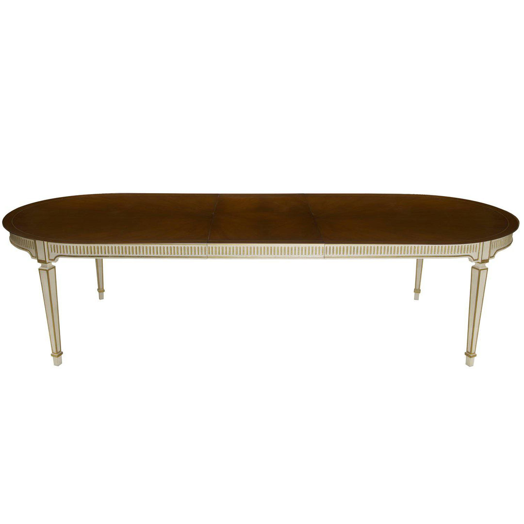 Large Anna Table with Brown Top - Maison de Kristine