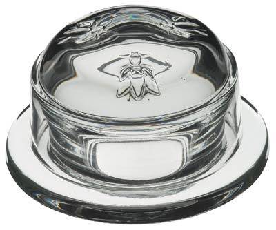 Bee Butter Dish Set with Bee Design on Top - Maison de Kristine
