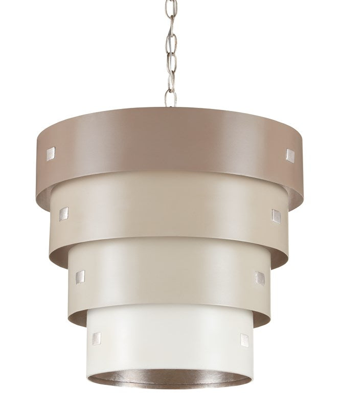 Graduation Taupe Pendant by Currey and Company