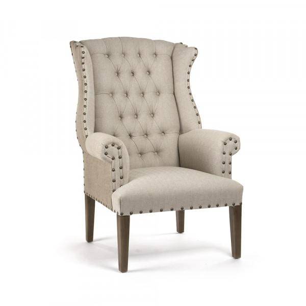 Tufted Wingback Chair - Maison de Kristine